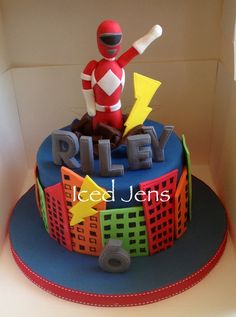 Power Rangers Cake