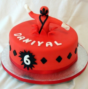 Power Rangers Cake