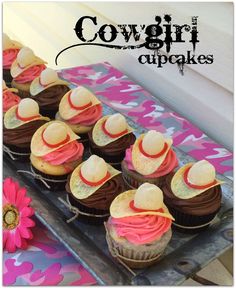 Pringles Cowboy Hats with Cupcakes