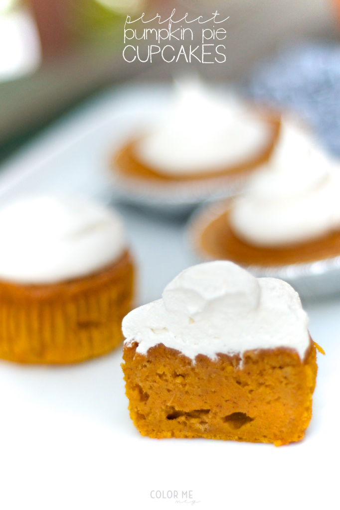 Pumpkin Pie Cupcakes Recipe