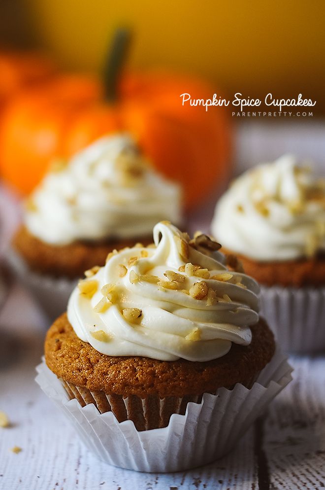 Pumpkin Spice Cupcake Recipes