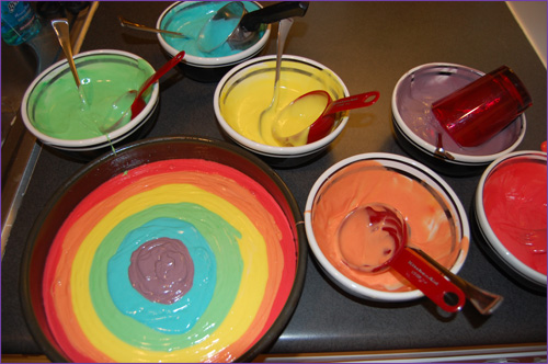 Rainbow Cake Rainbow Cake