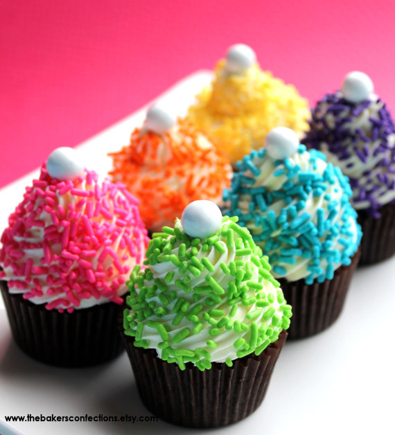Rainbow Sprinkle Cupcakes Rainbow Sprinkle Cupcakes