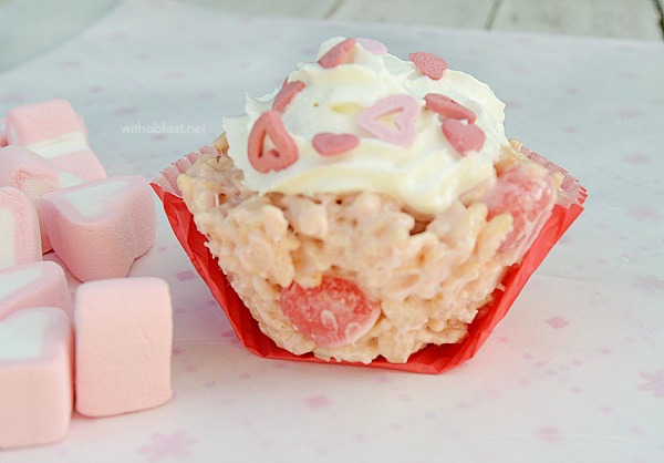 Rice Krispies Treat Cupcakes