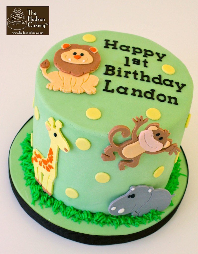 Safari Birthday Cake Topper