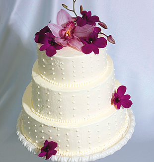 Simple Buttercream Wedding Cake Simple Buttercream Wedding Cake