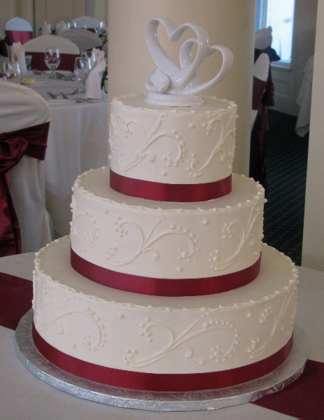 Small Simple Wedding Cakes