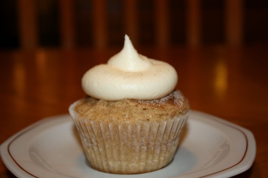 Snickerdoodle Cupcakes