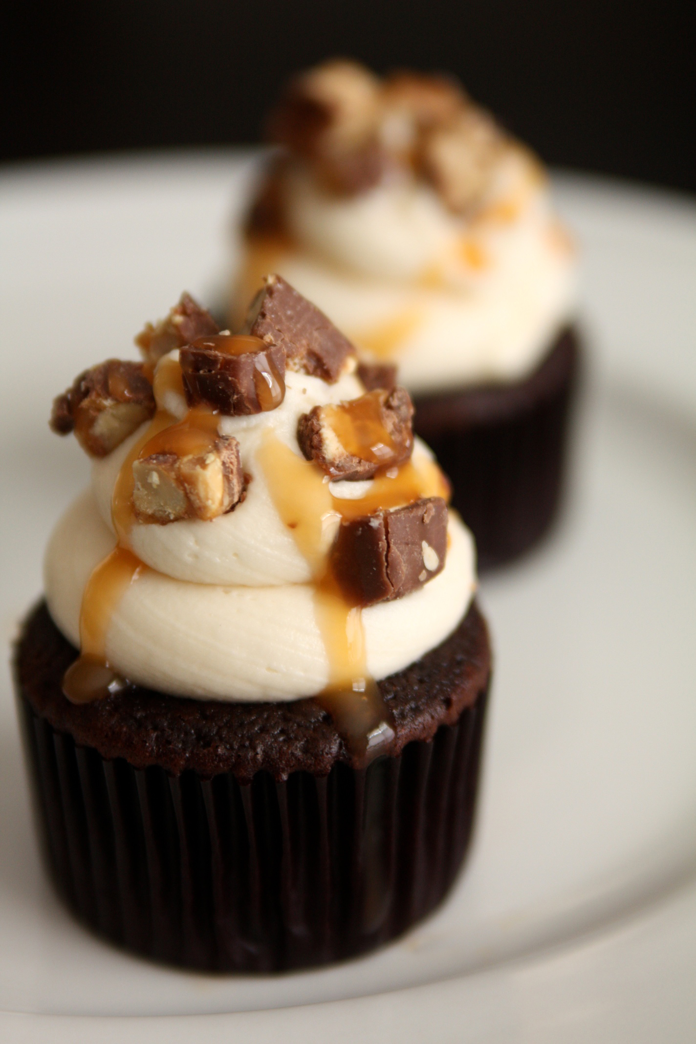 Snickers Cupcakes Recipe