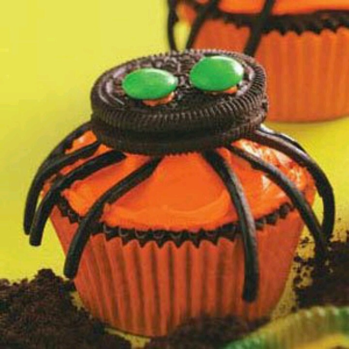 Spooky Spider Cupcakes Recipe Spooky Spider Cupcakes Recipe