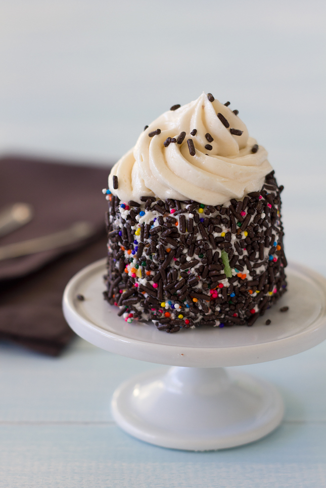 Sprinkle Cupcake Cakes