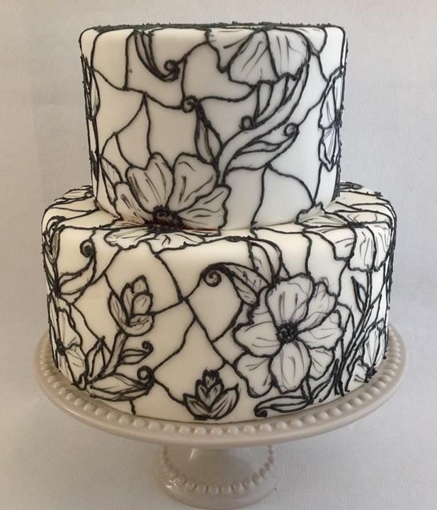 Stained Glass Cake Tutorial Stained Glass Cake Tutorial