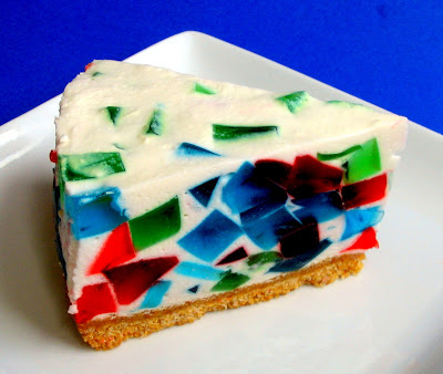 Stained Glass Jello Cake Recipe