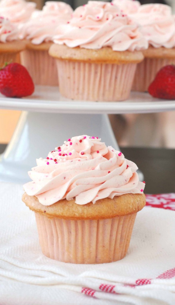 8 Photos of Best Strawberry Frosting For Cupcakes 8 Photos of Best Strawberry Frosting For Cupcakes