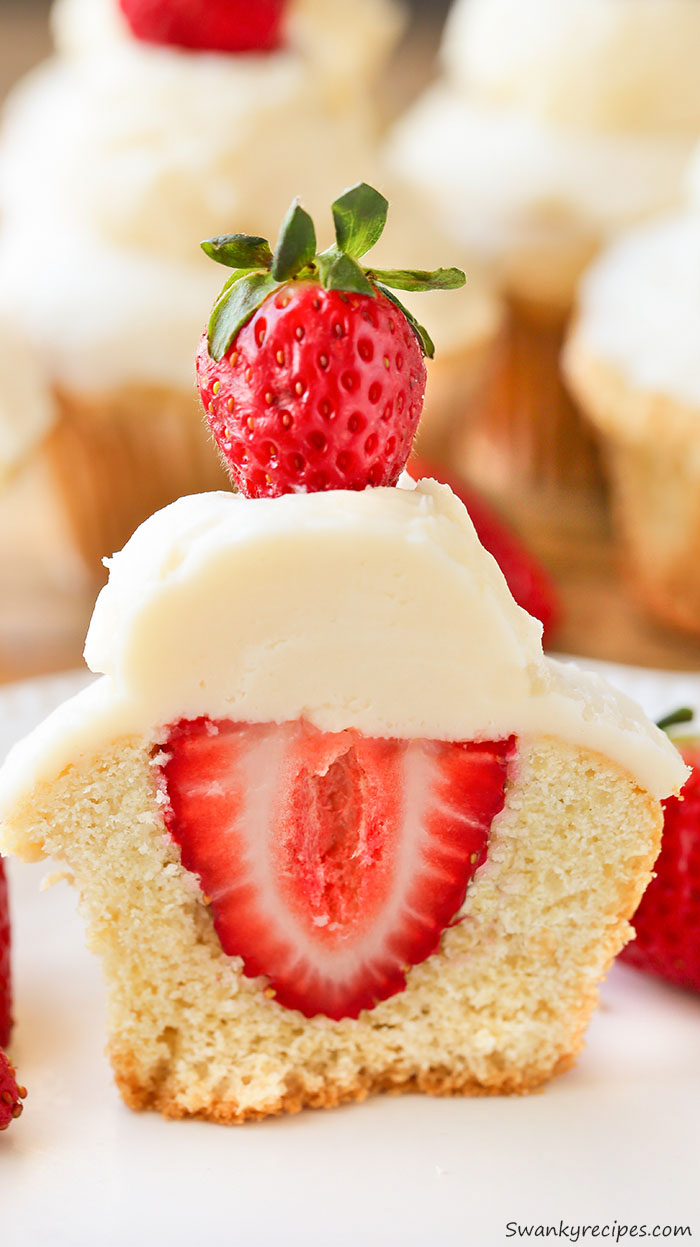 Strawberry Shortcake Cupcakes