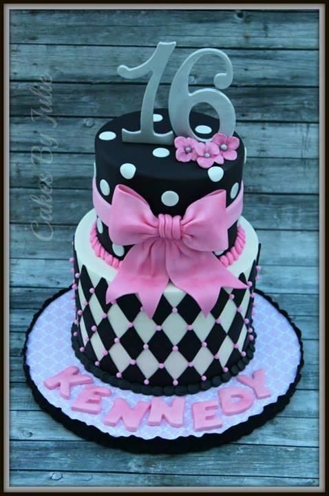 Sweet 16 Birthday Cake