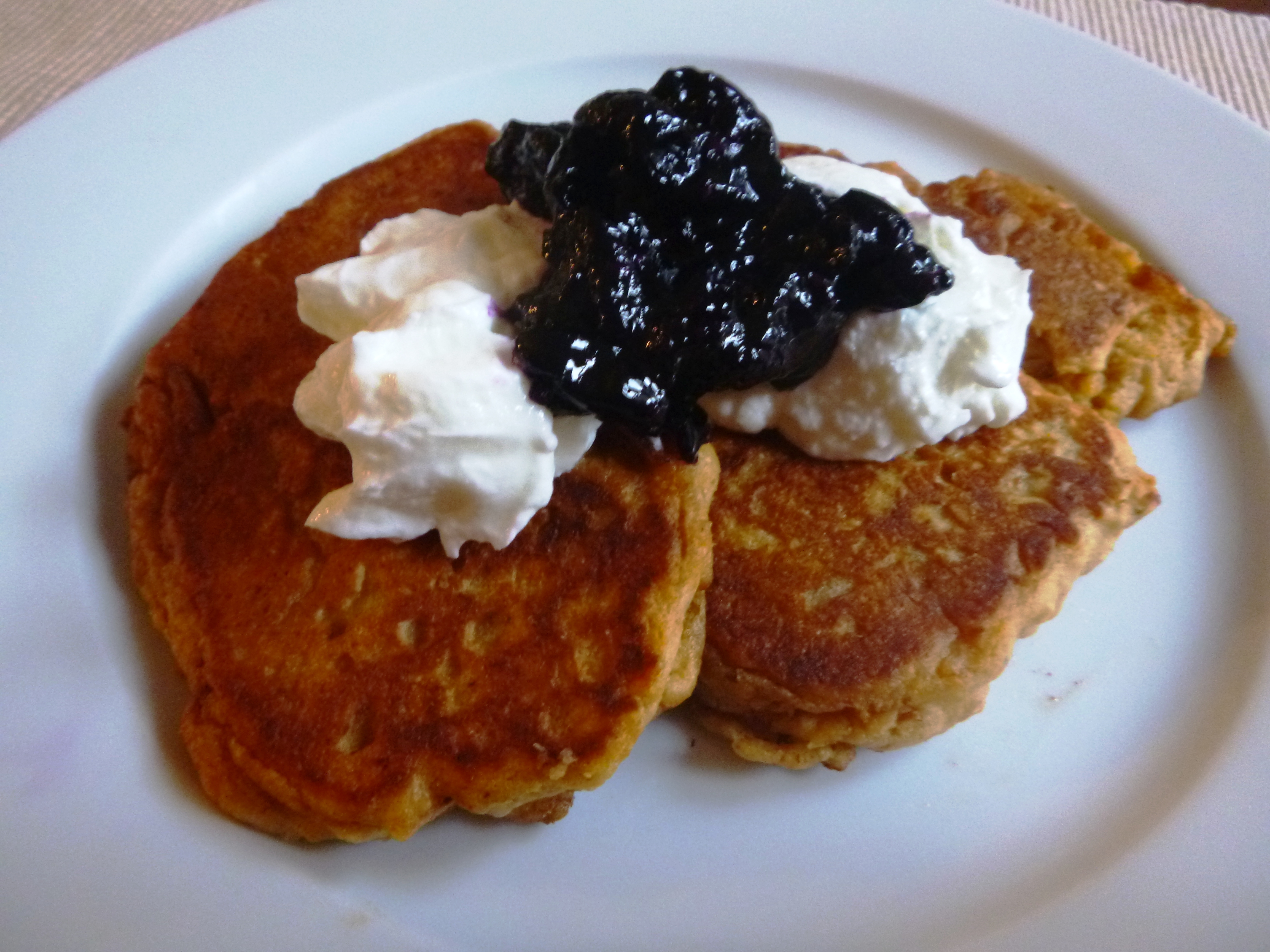 Sweet Potato Pancakes