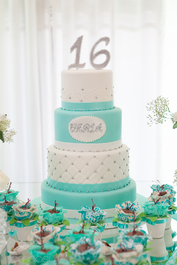 Tiffany Blue Sweet 16 Cake Tiffany Blue Sweet 16 Cake