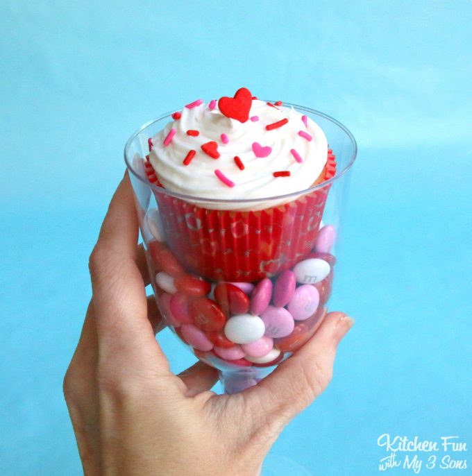 Valentine Candy and Cupcakes
