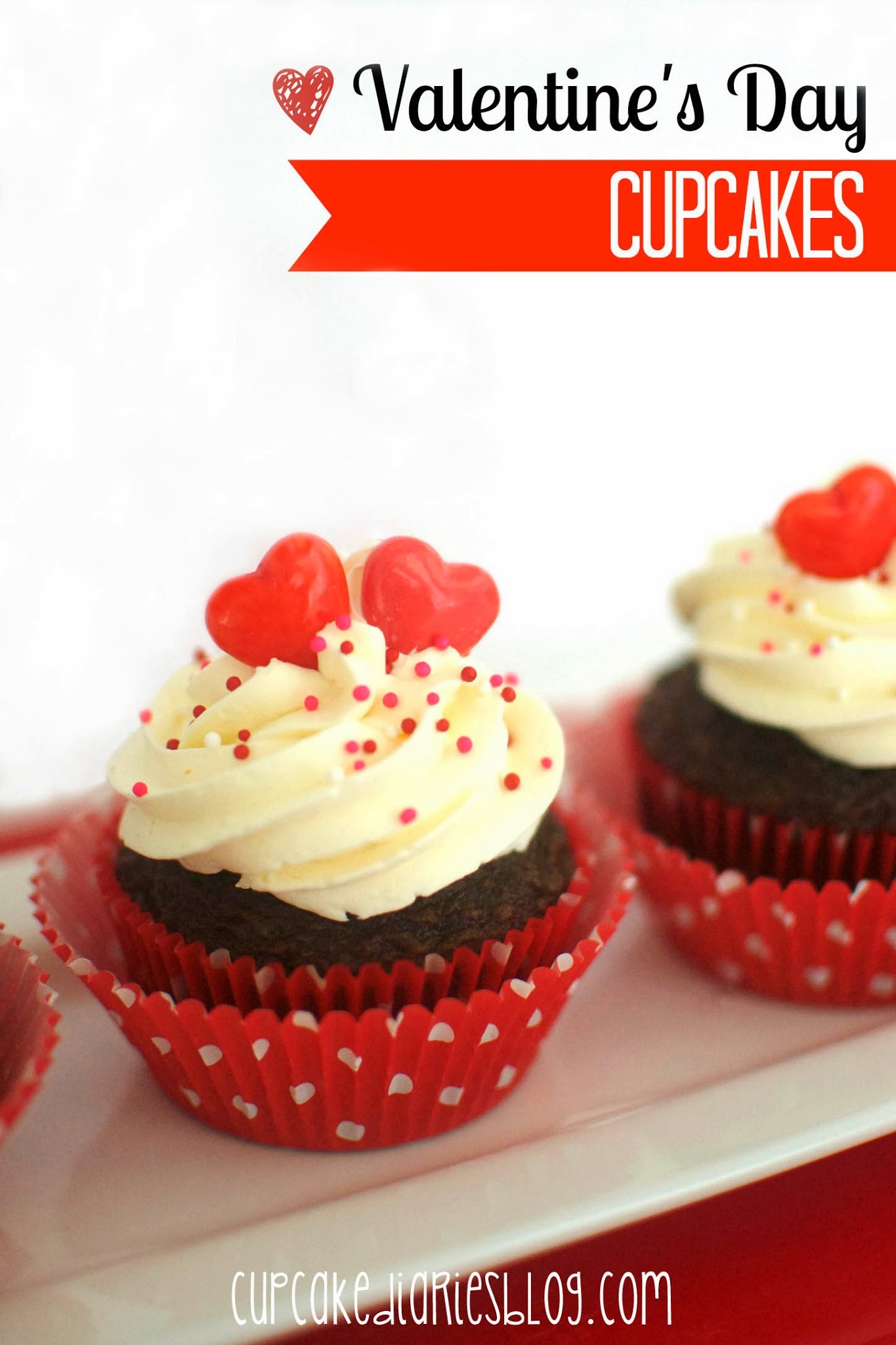 Valentine's Day Cupcakes Valentine's Day Cupcakes