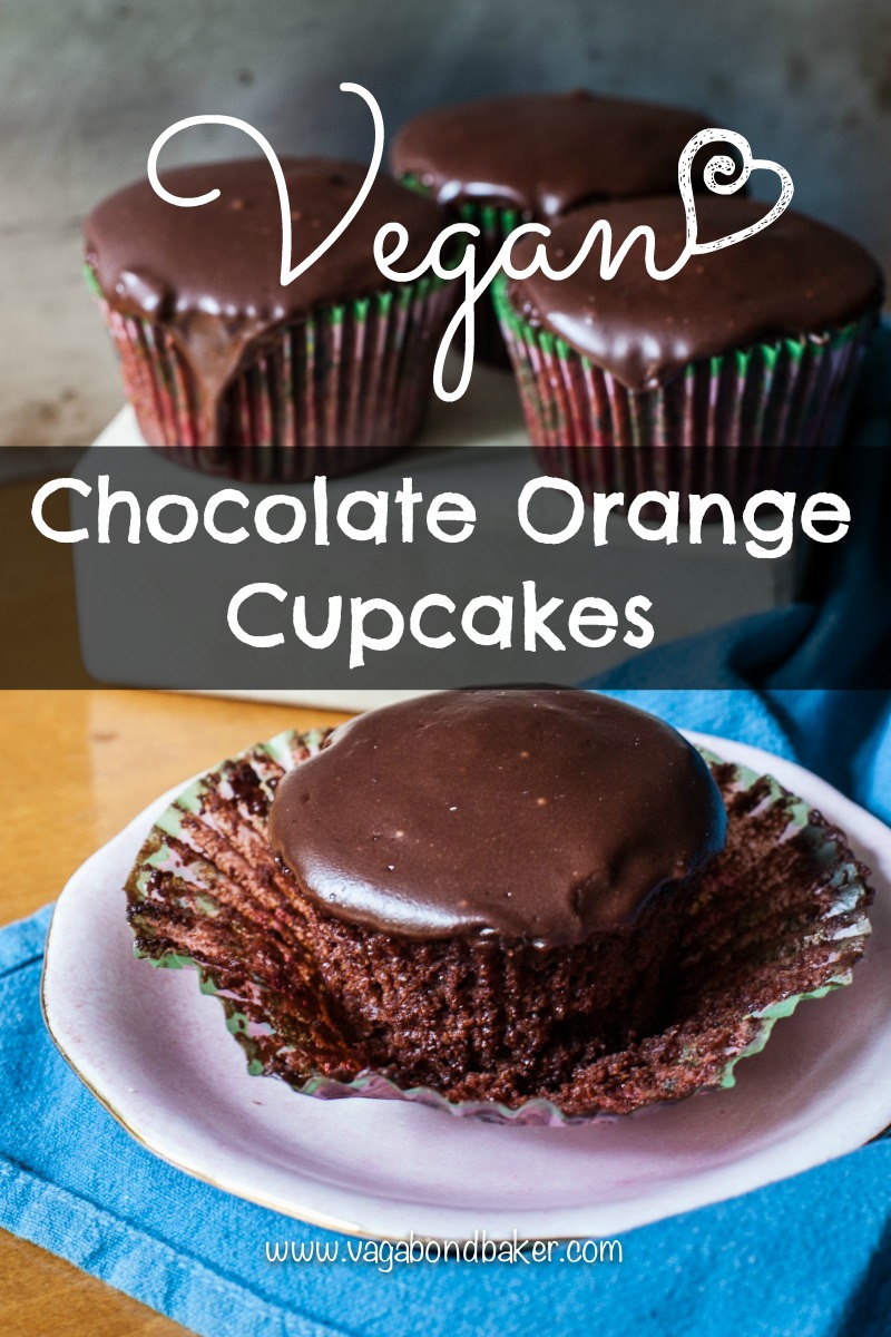 Vegan Chocolate Orange Cupcakes