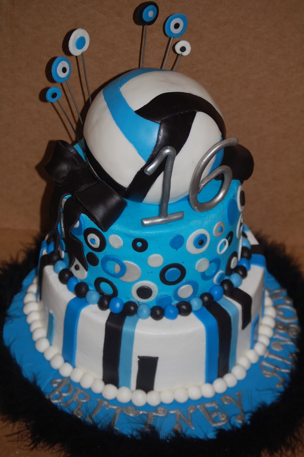 Volleyball Cake