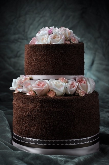 Wedding Shower Gift Towel Cake