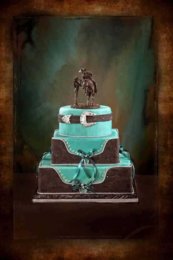 Western Wedding Cake