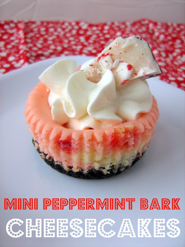 White Chocolate Peppermint Bark Cheesecake Recipe for a Christmas