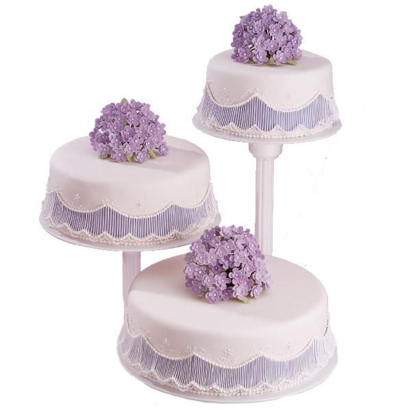 Wilton 3 Tier Pillar Cake Stand