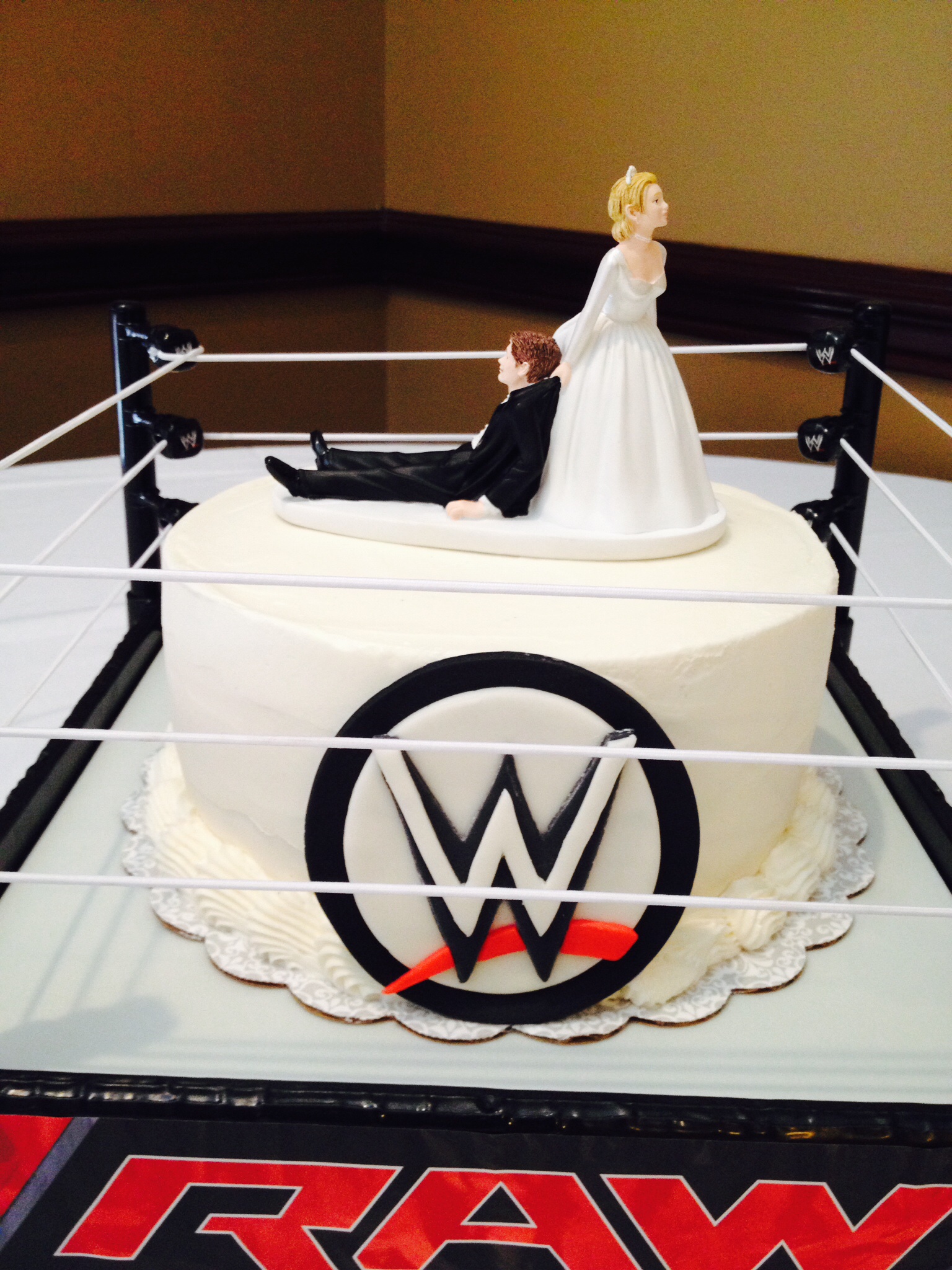 WWE Wrestling Cake Toppers Wedding